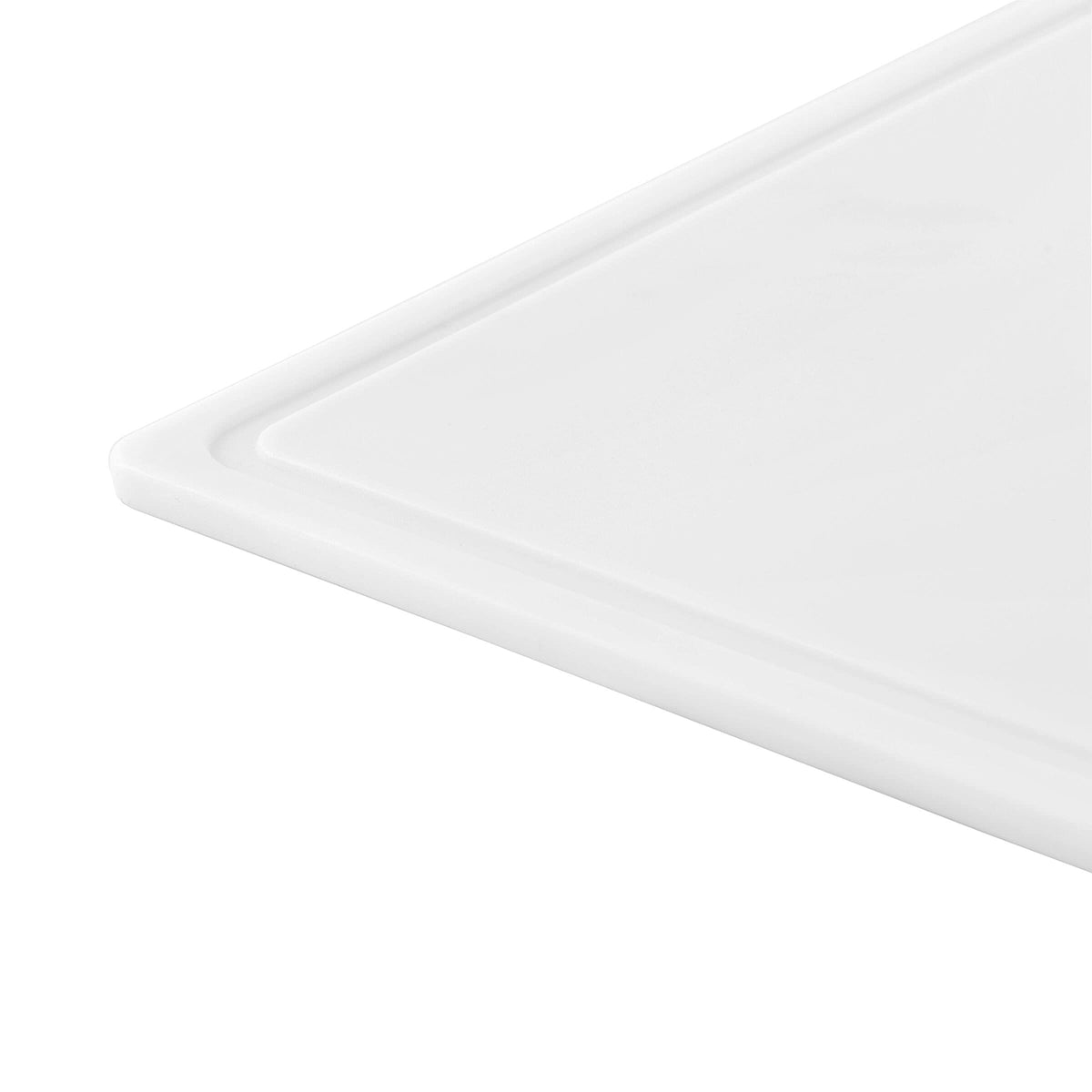 Farberware cutting board shows non-slip surface for stable chopping on busy counters