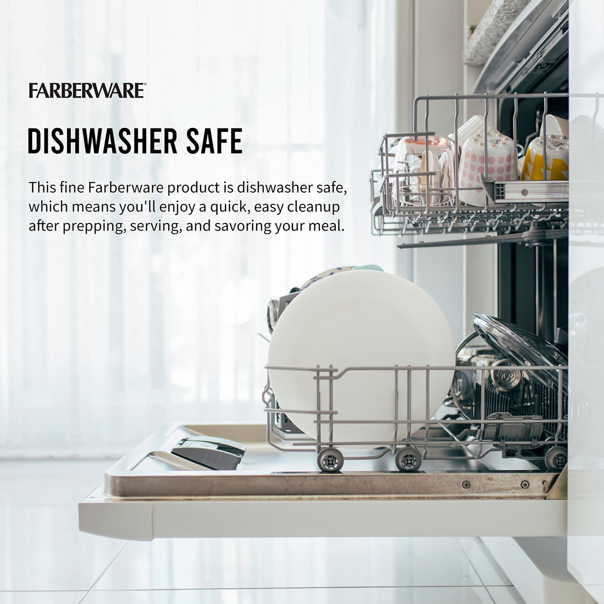 Farberware knife-friendly boards help protect blade edges during prep.