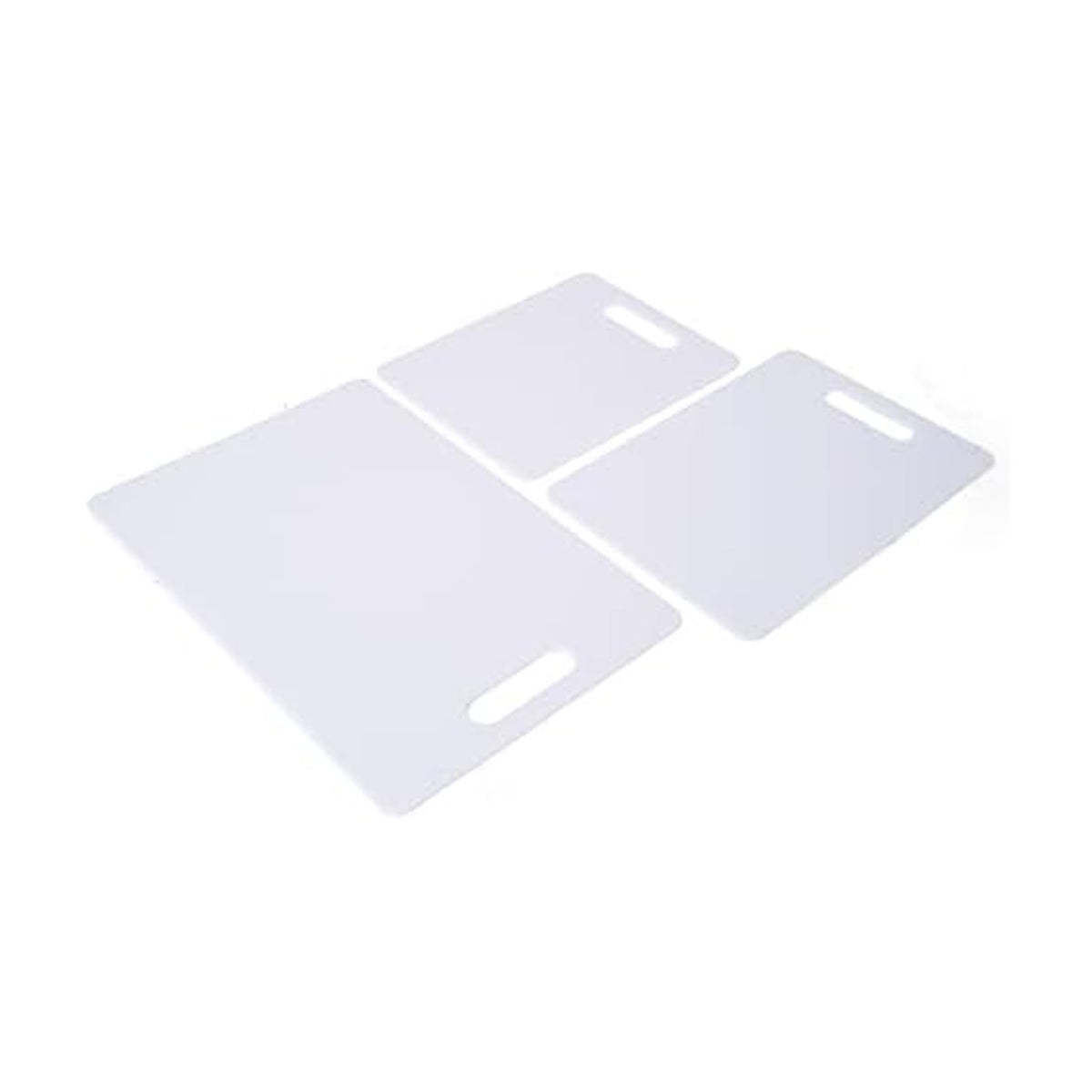 Farberware large cutting board provides sturdy prep space for big chopping tasks.