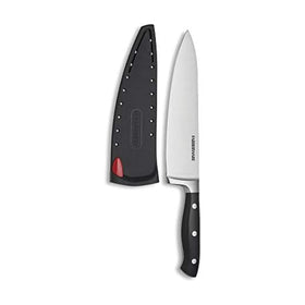 Farberware Edgekeeper blade cover showing built in sharpener for maintenance