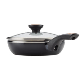 Farberware Glide 8-inch poacher enhances everyday breakfasts with reliable nonstick.