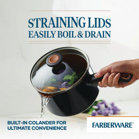 Oven-safe up to 350 F for stove-to-oven versatility.