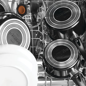 Farberware Glide Pan oven-safe up to 350°F for versatile cooking