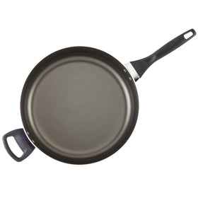 Farberware 6-quart pan ideal for family meals and batches.