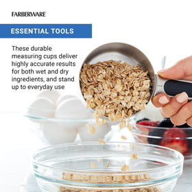 Farberware 1 cup with clear sizing for liquids and ingredients