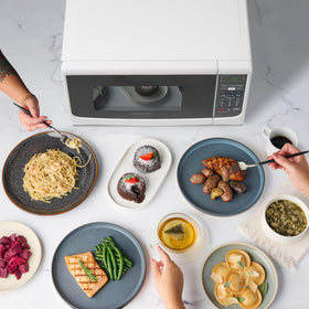 Farberware memory function saves favorite settings for faster meals.