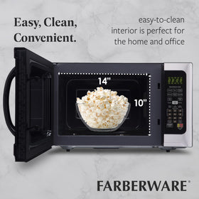 Farberware defrost by weight feature speeds thawing and prep