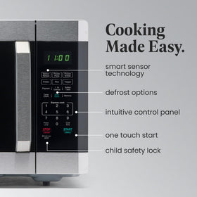 Farberware microwave door with easy grip handle for seamless operation