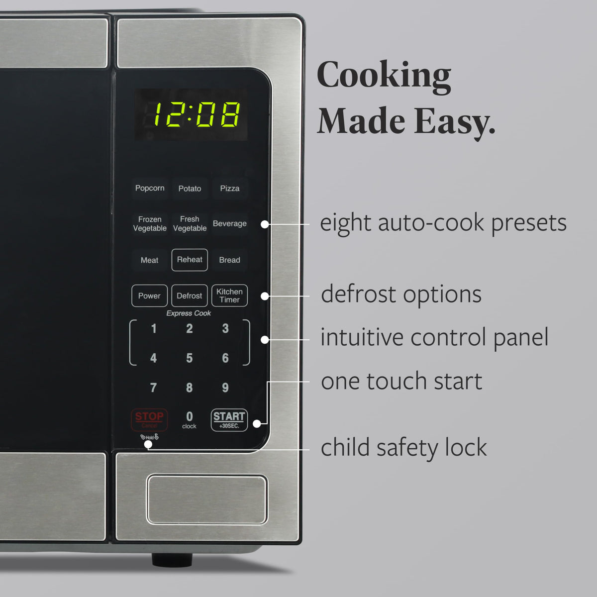Farberware microwave turntable highlights even heating performance