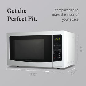 Farberware weight and time defrost ensures even thawing for frozen items.