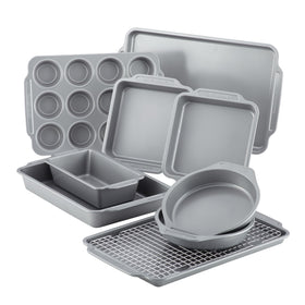 Farberware nonstick bakeware cookie pans for easy release and even browning