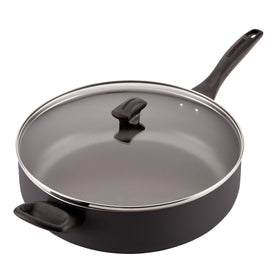 Farberware oven-safe to 350°F supports finishing dishes in oven.