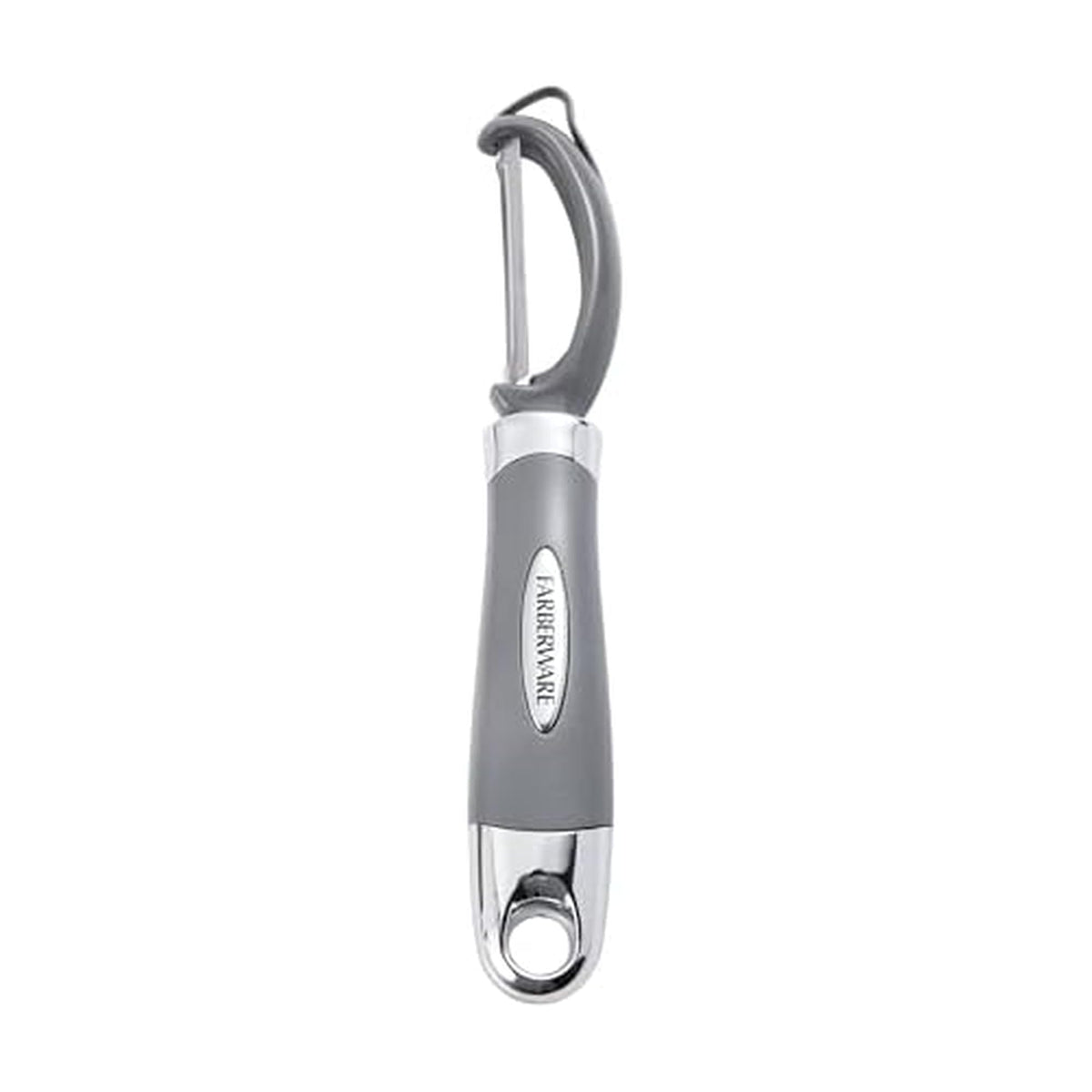 Farberware Pro2 Euro Peeler blade close-up for precise peeling.