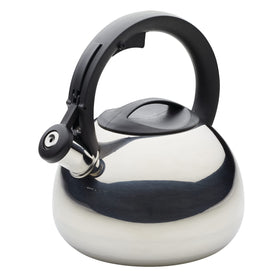 Farberware teakettle egg-shaped whistle for rapid boiling