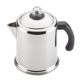 Farberware Yosemite 12-Cup percolator glass knob signals when percolation begins and ends