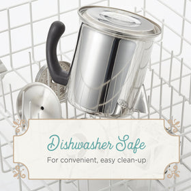 Farberware Yosemite 8-Cup percolator interior stainless surface