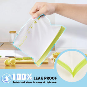 Farest freezer bags emphasize freezer-safe material for preserving freshness.
