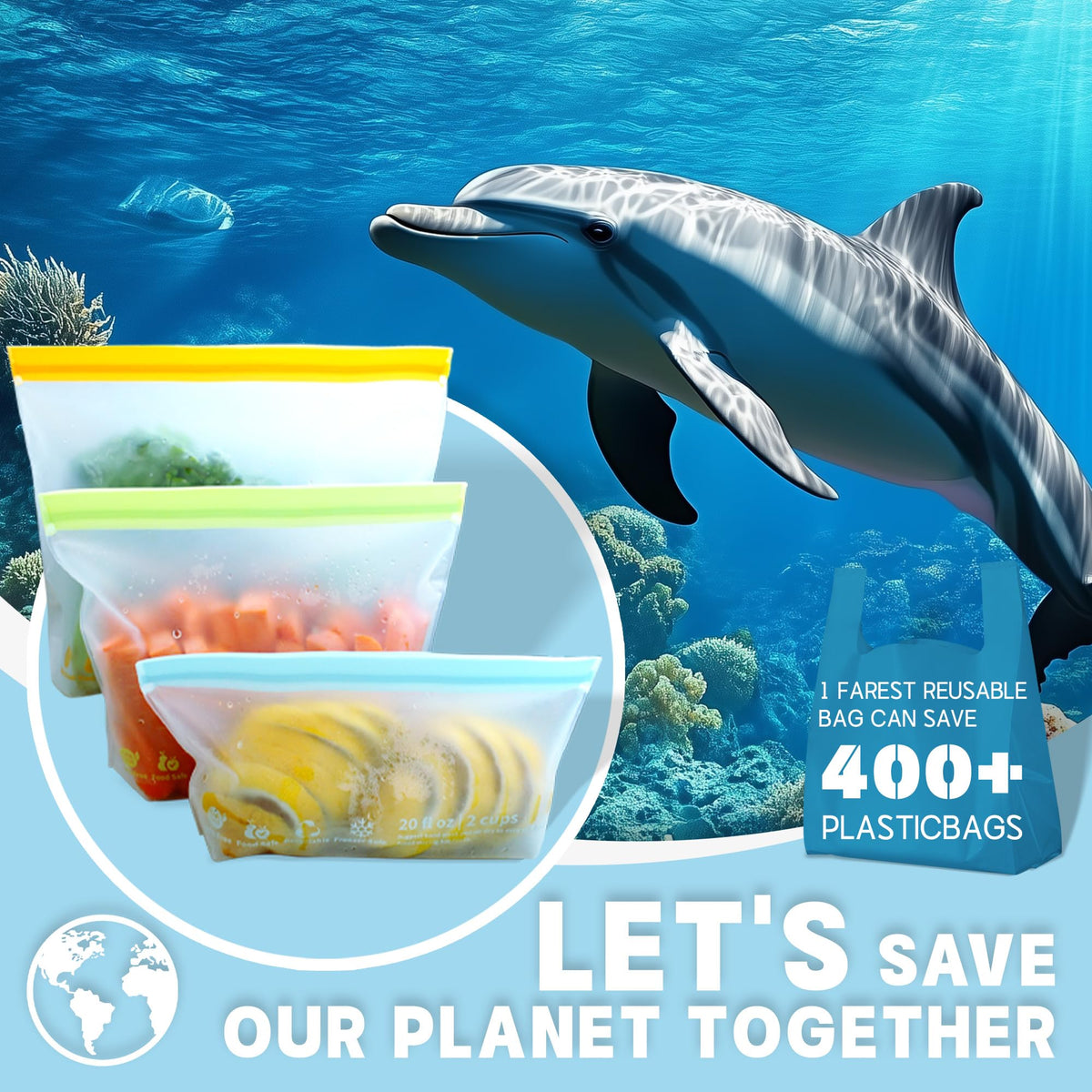 Farest multi-use pack adapts to travel and kitchen storage.