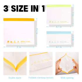 Farest sandwich bags eight-pack for organized lunches.