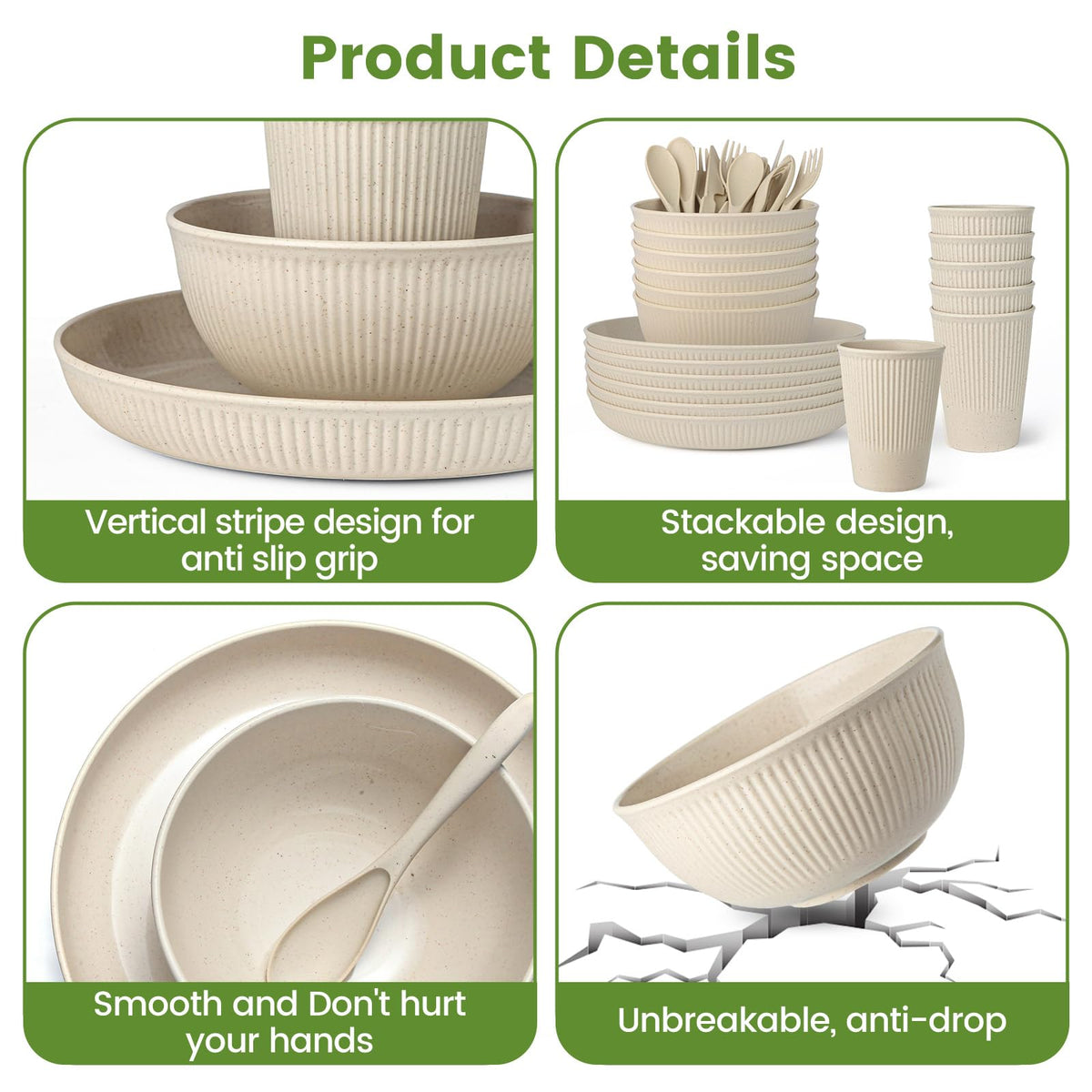 Farielyn-X beige utensils set for every table setting