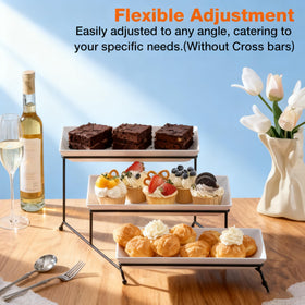 Farielyn-X collapsible metal stand saves storage space