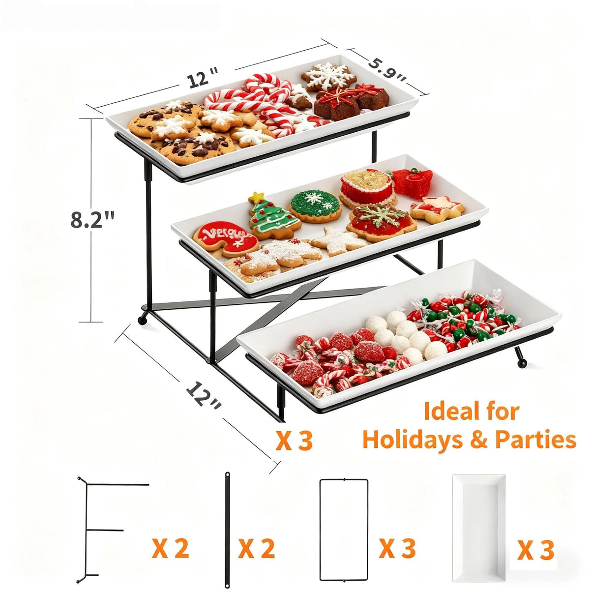 Farielyn-X dishwasher-safe tray for quick cleaning and convenience
