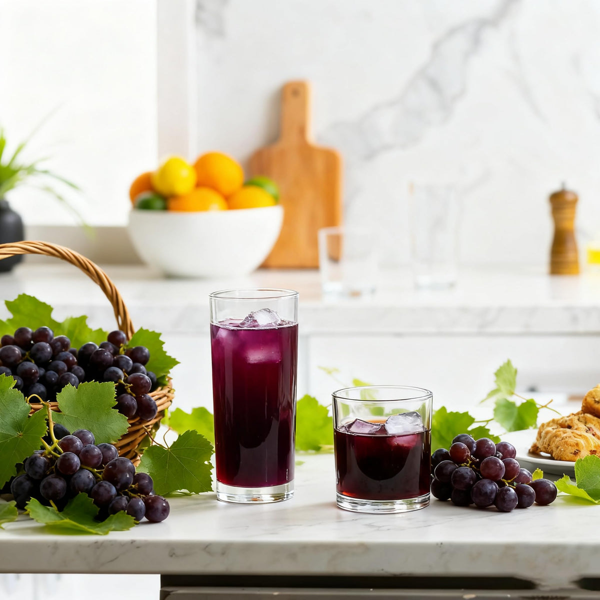 Farielyn-X elegant clear design enhances any table setting.