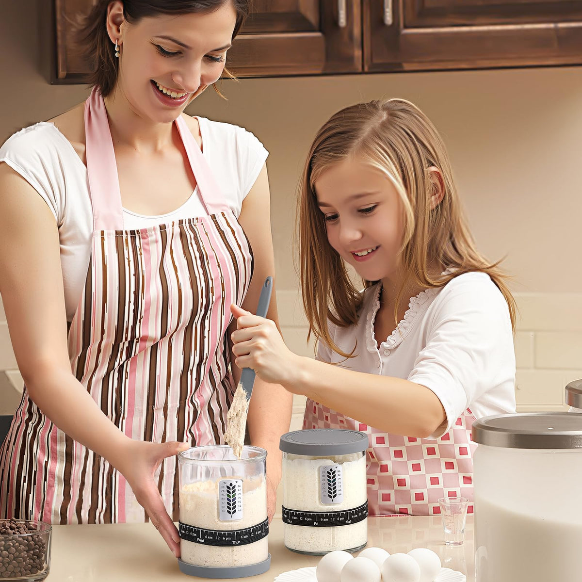 Farielyn-X glass container is dishwasher-safe and durable.