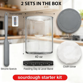 Farielyn-X precision thermometer for optimal fermentation warmth.