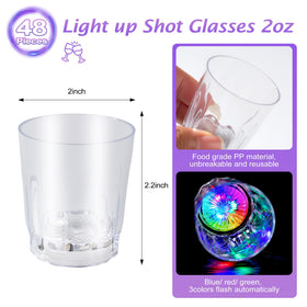Farrdun shot glasses three modes for relaxed, energetic, and elegant celebrations