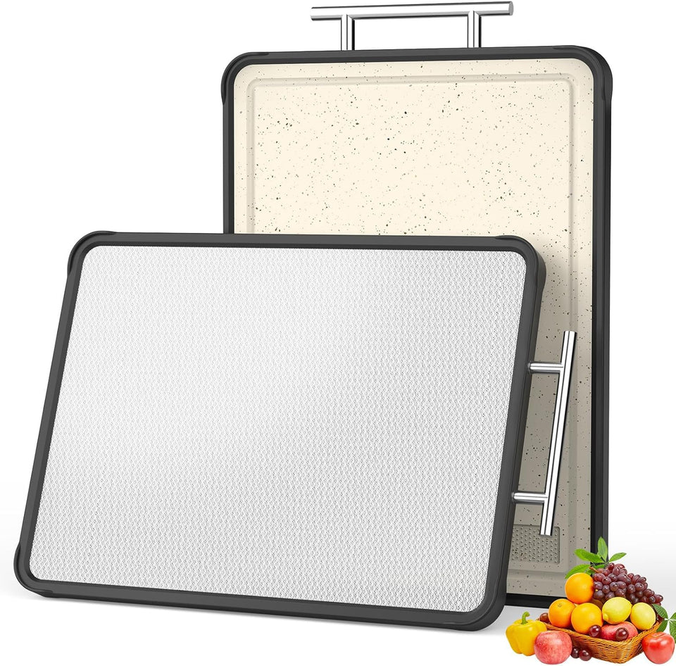 Faryuan cutting board dual-side design for versatile kitchen prep.