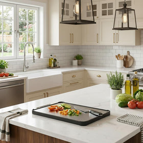 Faryuan dual-use board supports meat, vegetables, and fruit prep.