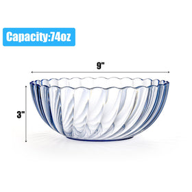 Fasmov 4-pack green bowls perfect for fruit and popcorn