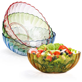 Fasmov pink bowls add color while serving dips and candies