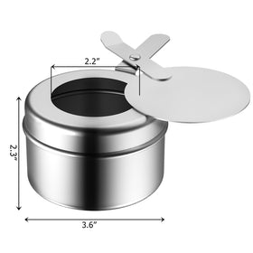 Fasmov fuel holder with safety cover demonstrating heat control