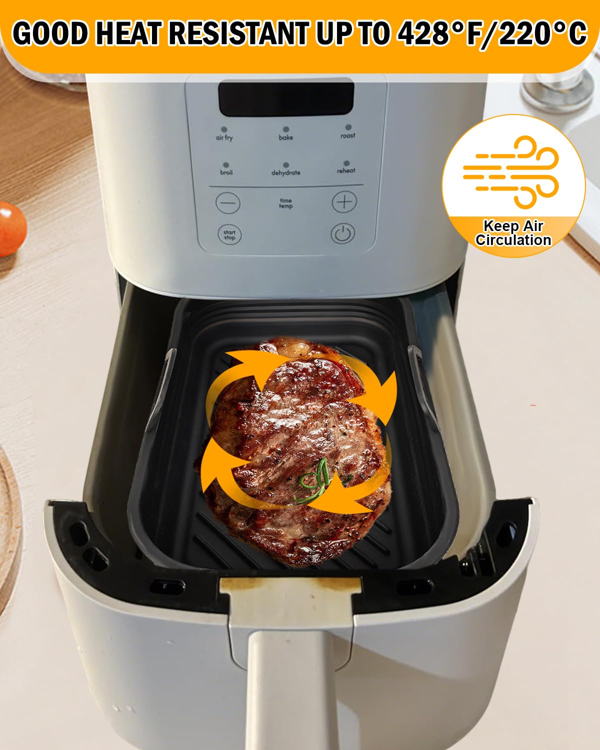 Fastand two-color gray and black set helps prevent cross-contamination.