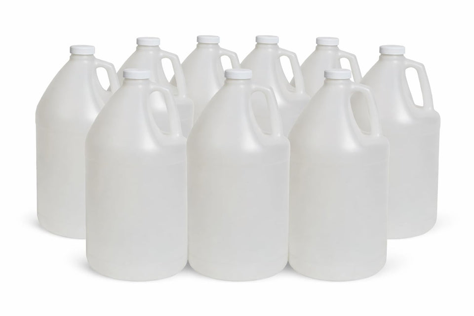FastRack 1-gallon jug with cap closeup showing secure seal for leak prevention