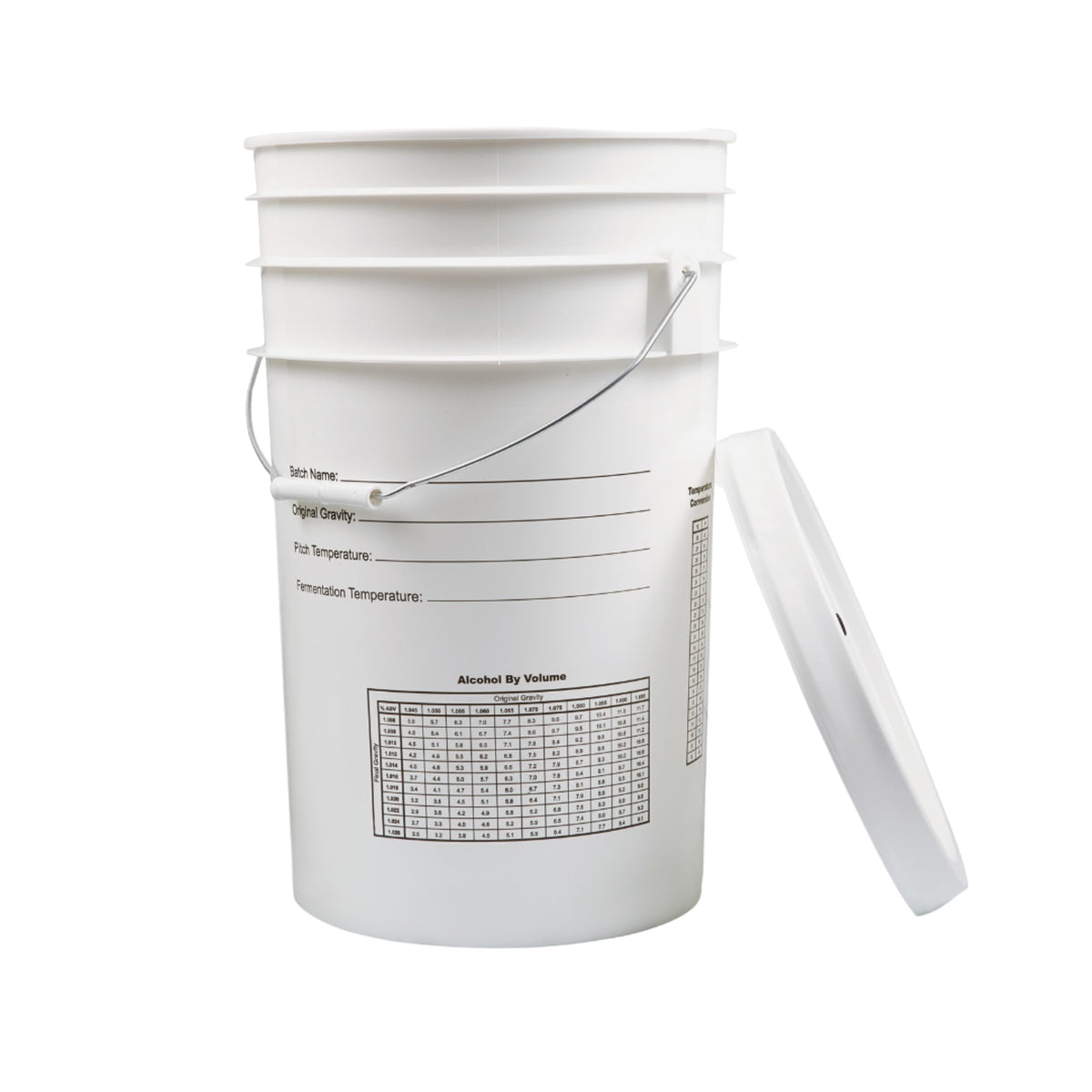 FastRack Fastrack lid view for airtight fermentation with a secure seal.