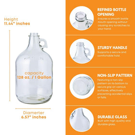FastRack #6-5 drilled rubber bung ensures snug fit for controlled fermentation.
