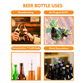 FastRack bottles suited for beer mead cider and kombucha projects