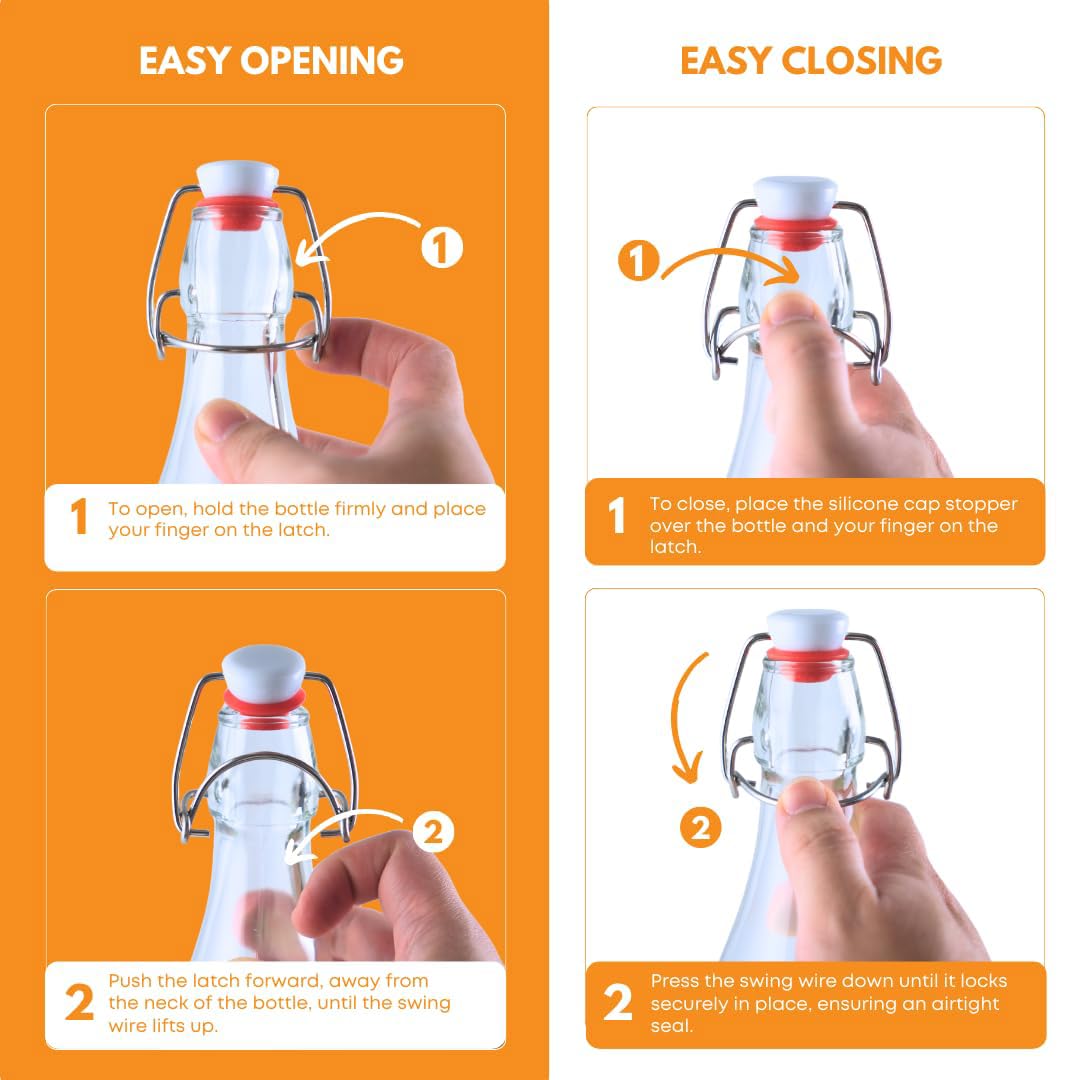 FastRack thick glass bottles designed for reliable home fermentation and bottling.