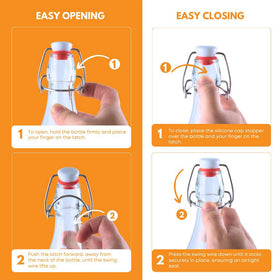 FastRack thick glass bottles designed for reliable home fermentation and bottling.