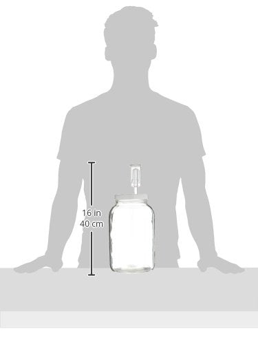 FastRack Econolock airlock supports controlled fermentation and CO2 release.