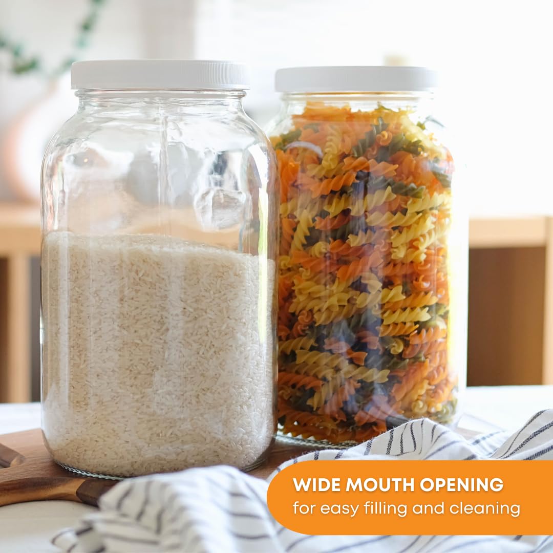 FastRack fermentation jar ideal for pickling vegetables and starter cultures.