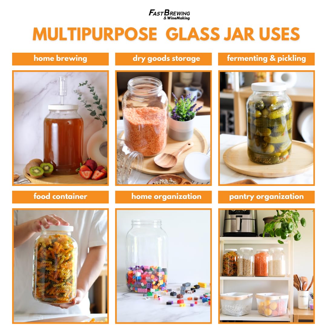 FastRack food storage jar helps keep cookies, grains, and snacks fresh.
