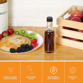 FastRack leakproof-cap bottle keeps sauces secure during travel