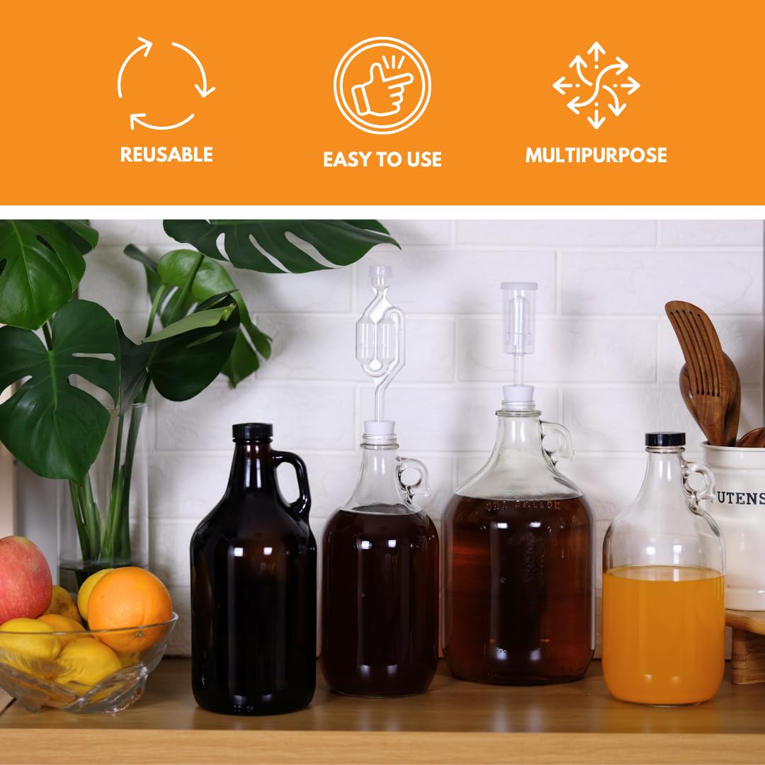 FastRack Mead kit airlocks and stopper with yeast nutrient for reliable fermentation