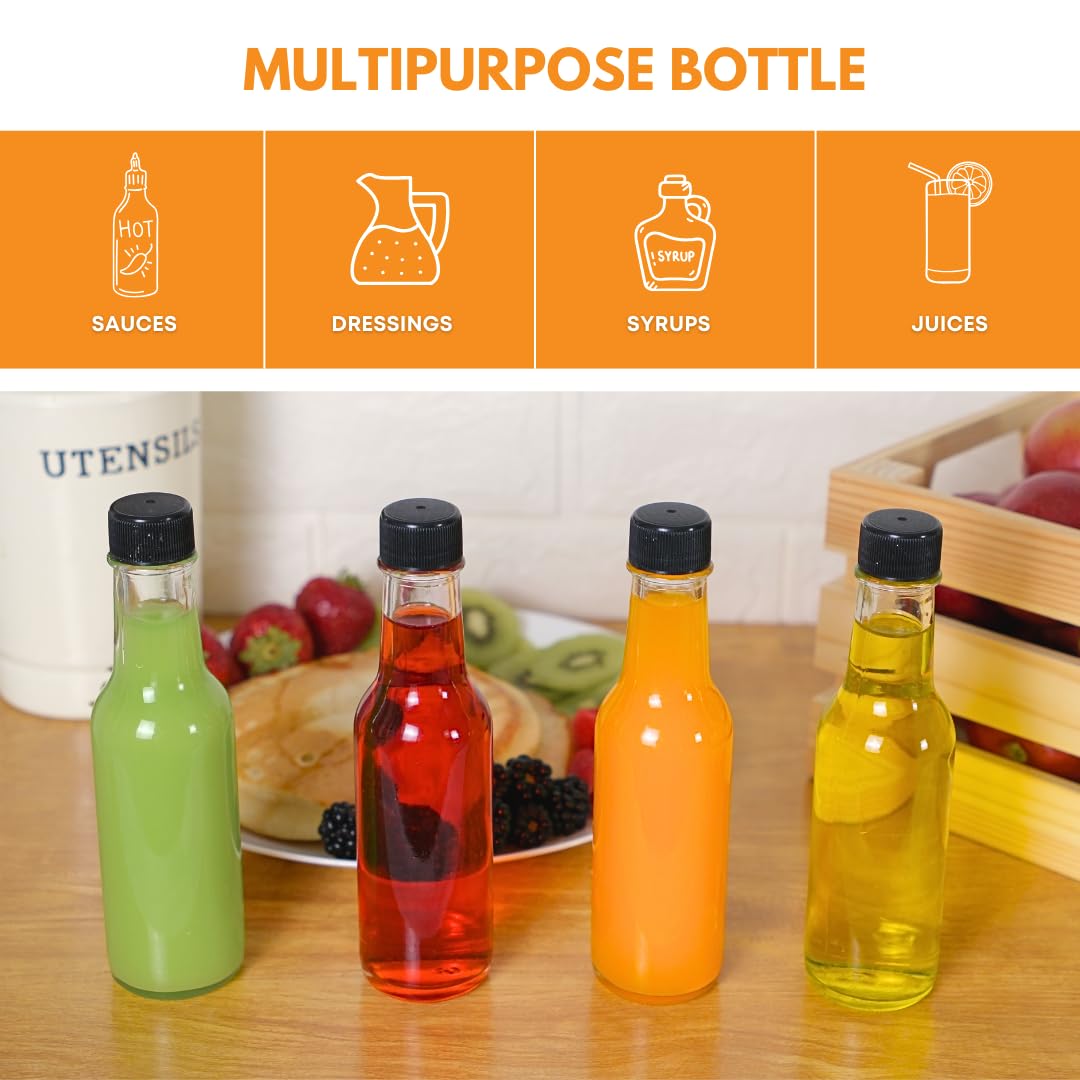 FastRack multipurpose bottle for bottling sauces, vinegars, and syrups