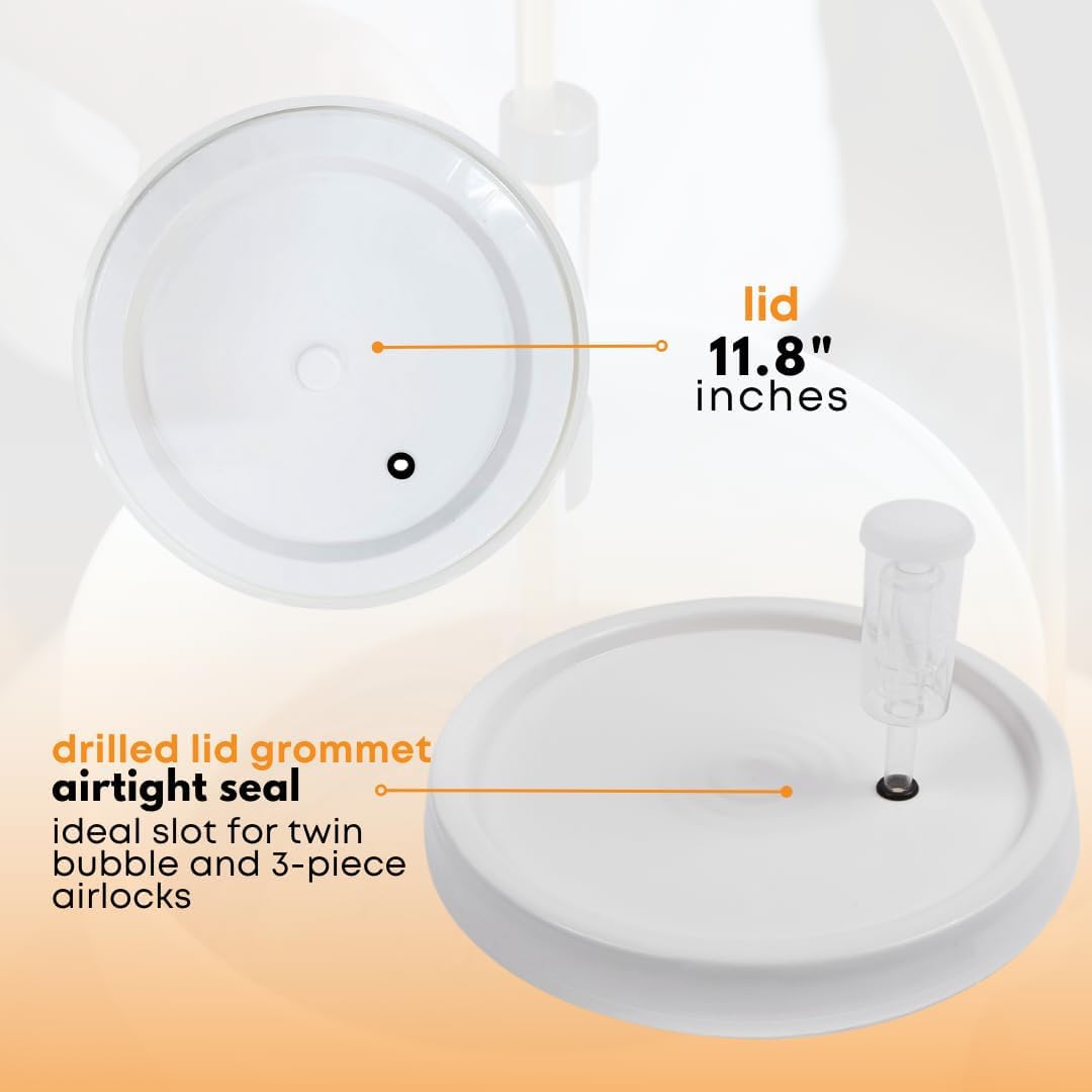 FastRack no spigot hole design simplifies primary fermentation workflow