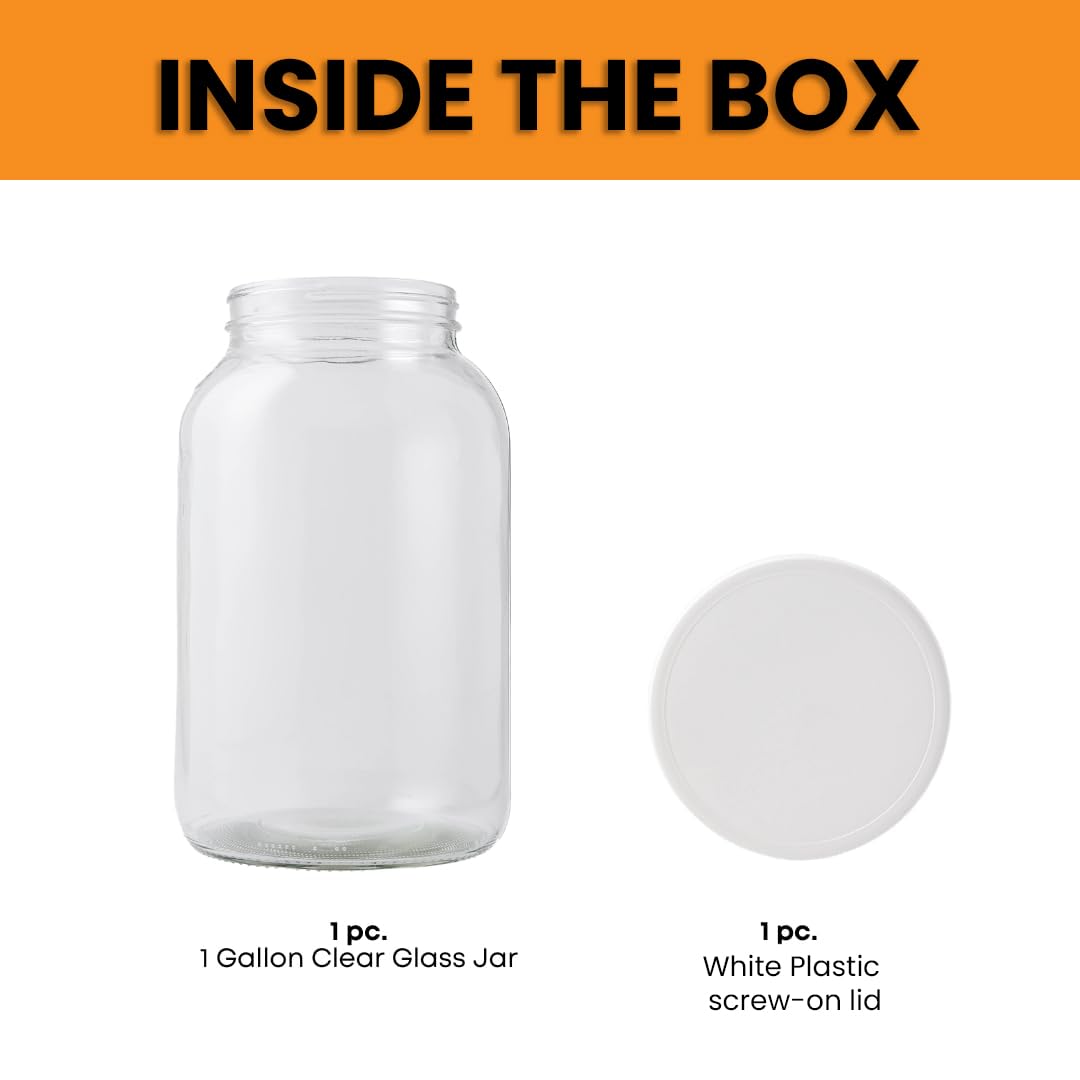 FastRack plastic screw-on lid providing a dust-free seal for the jar